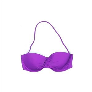 Victoria’s Secret Purple Ruched Bikini Top